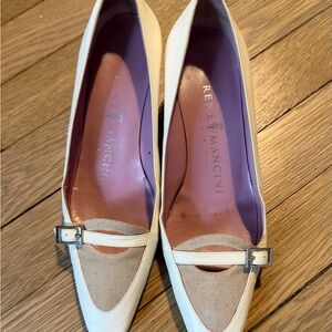 Rene Mancini Vintage Ivory Heels